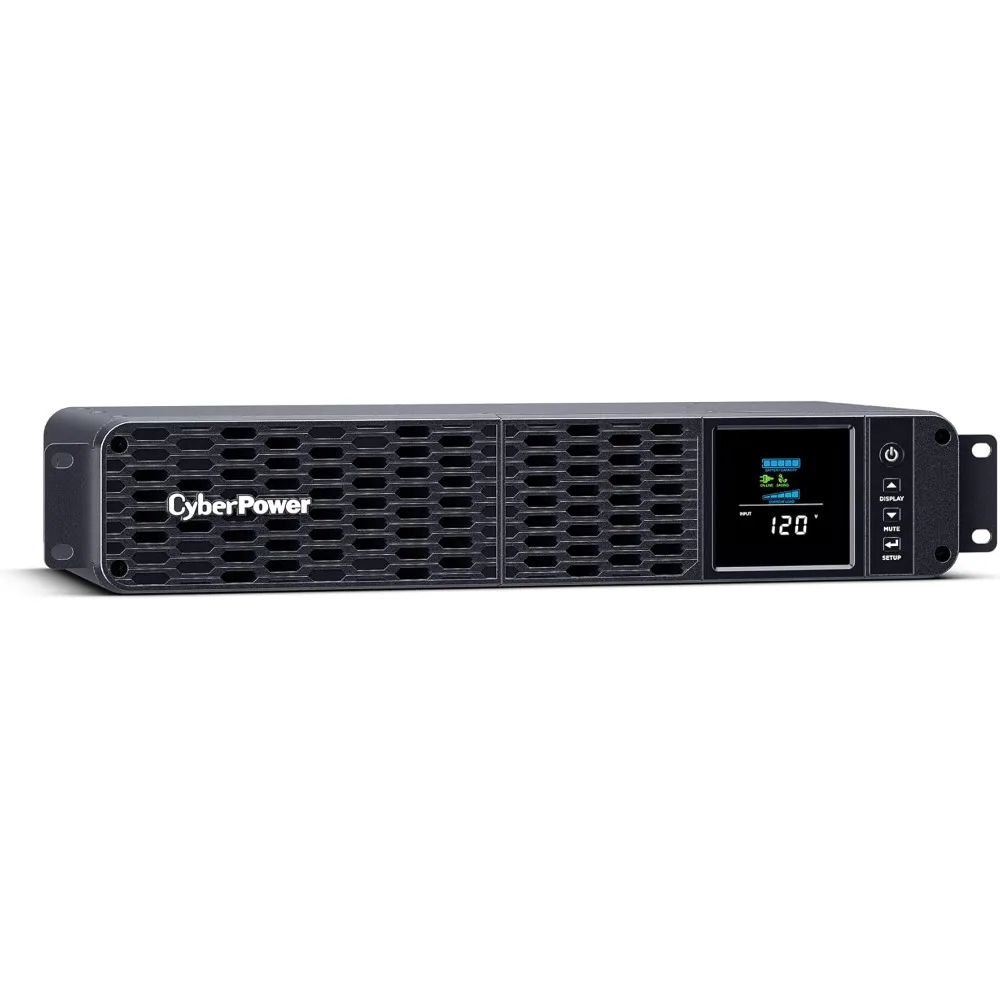 

CP1500PFCRM2U PFC Sinewave UPS System, 1500VA/1000W, 8 Outlets, AVR, Short Depth 2U Rackmount
