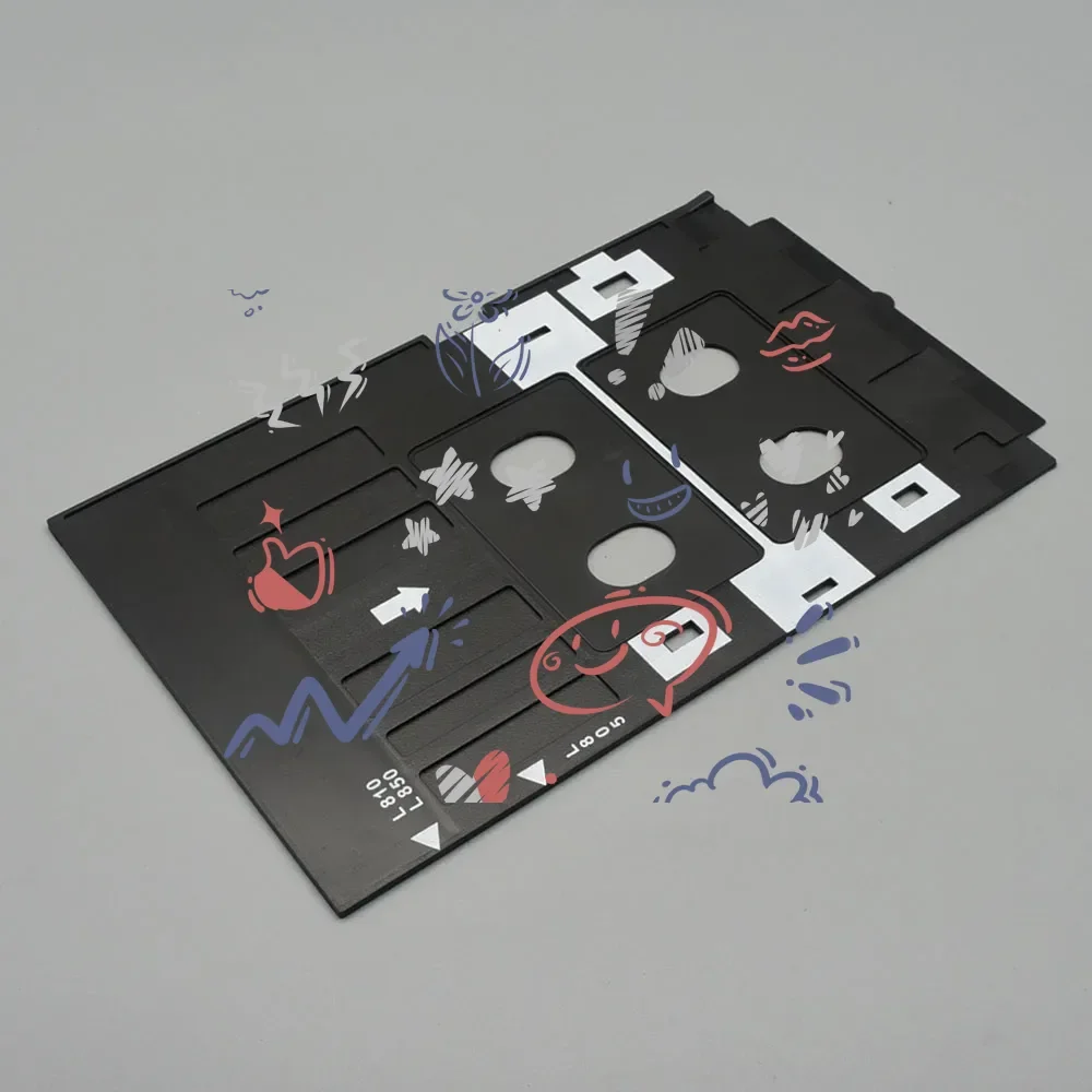 

5X PVC ID Card Tray Plastic card Printing Tray for Epson R260 R265 R270 R280 R290 R380 R390 RX680 T50 T60 A50 P50 L800 L801 R330