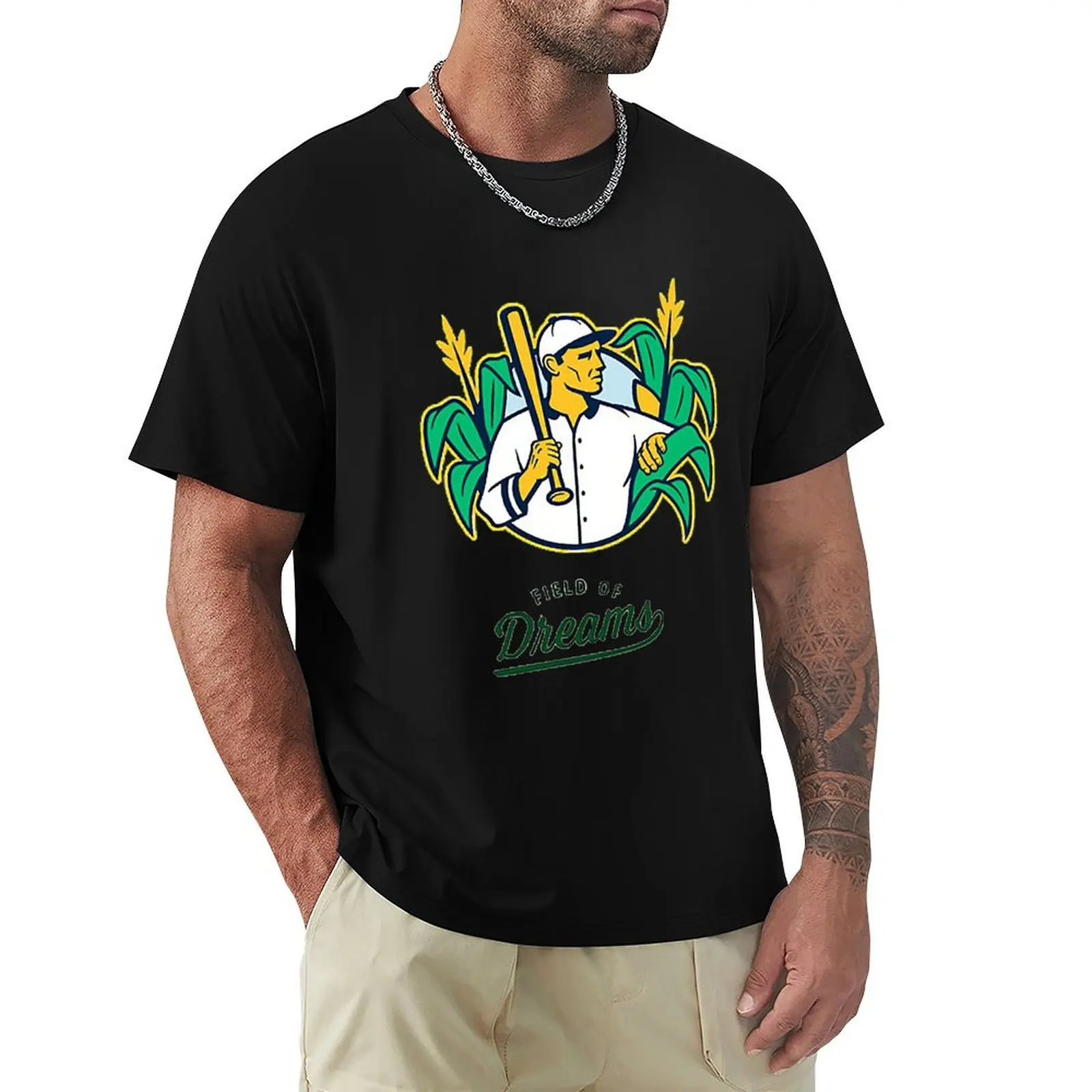 Proud Field Of Dreams Gifts For Movie Fan T-Shirt Light Athletic Short Sleeve Tee Shirt