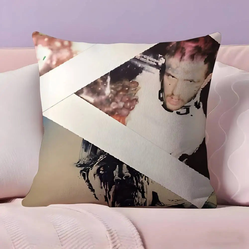 الهيب هوب موسيقى مغني الراب L-Lil P-الزقزقة كيس وسادة الترا لينة الجلد ودية النسيج سحابة مثل الراحة وسحاب مخفي