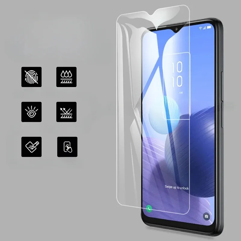 HD الزجاج المقسى ل TCL 605 505 408 306 60 50 40 30 20 10 R SE XE 9H واقي للشاشة شفاف رقيقة جدا طبقة رقيقة واقية
