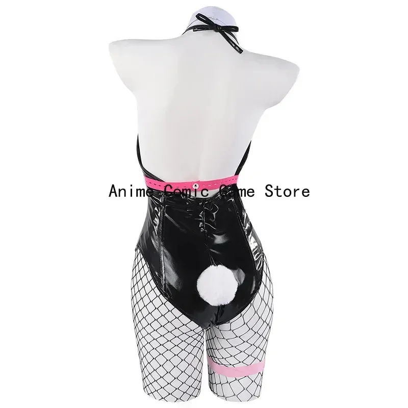 متوفر S-XL Mikuu تأثيري أرنب هول زي مثير Mikuu الأرنب بذلة ملابس حفلات الهالوين للنساء