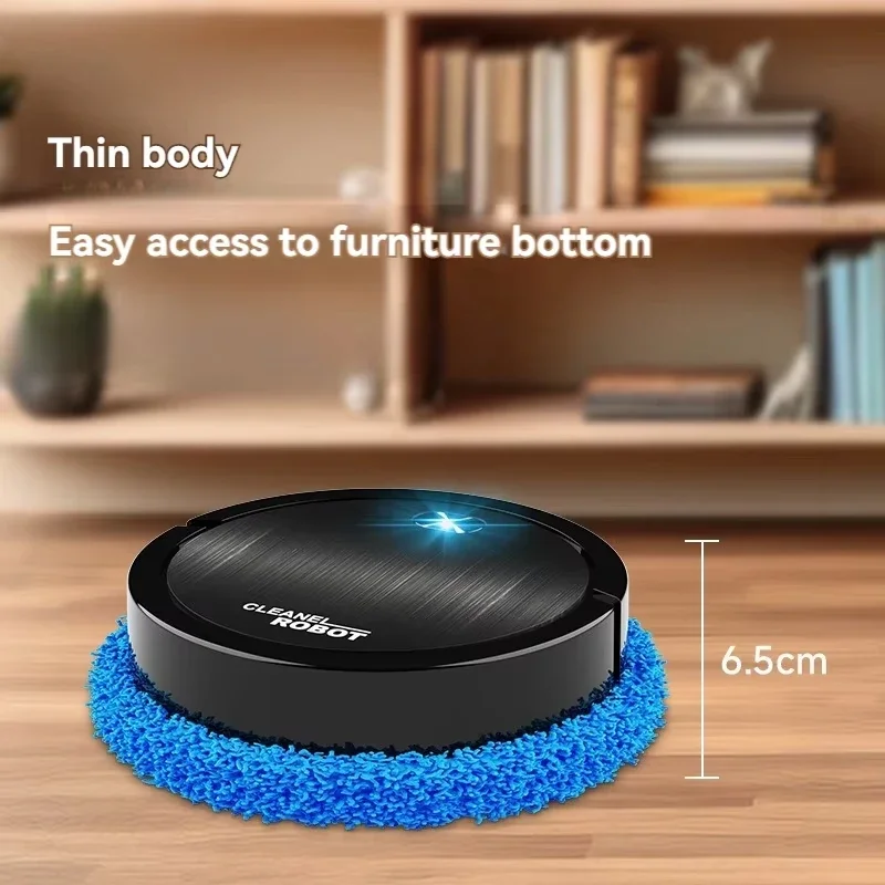 Xiaomi Portable Mini Home Floor Robotic Automatic Vacuum Cleaner USB Rechargeable Wet Dry Five-In-One Sweeping Machine For Home