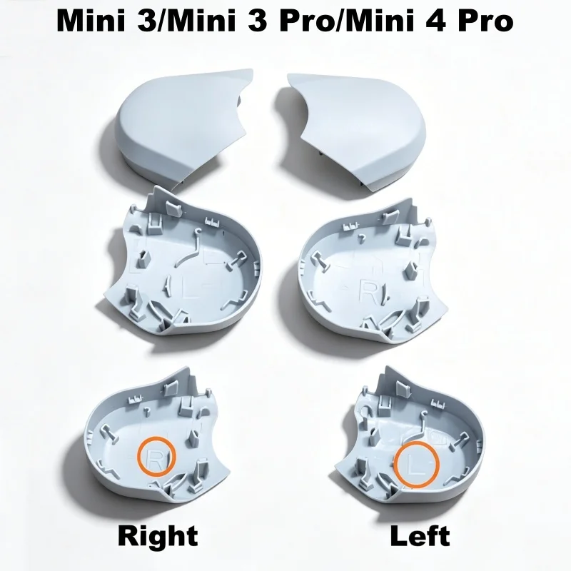Original New Body Left Right Side Cover For DJI Mini 3/3 Pro/4 Pro Replacement Repair Parts Plastic Cover