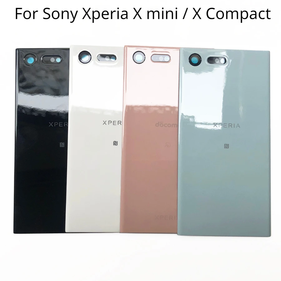 

10pcs For 4.6" Back Battery Cover Rear Door Housing Case F5321 Replacement For Sony Xperia X mini / X Compact