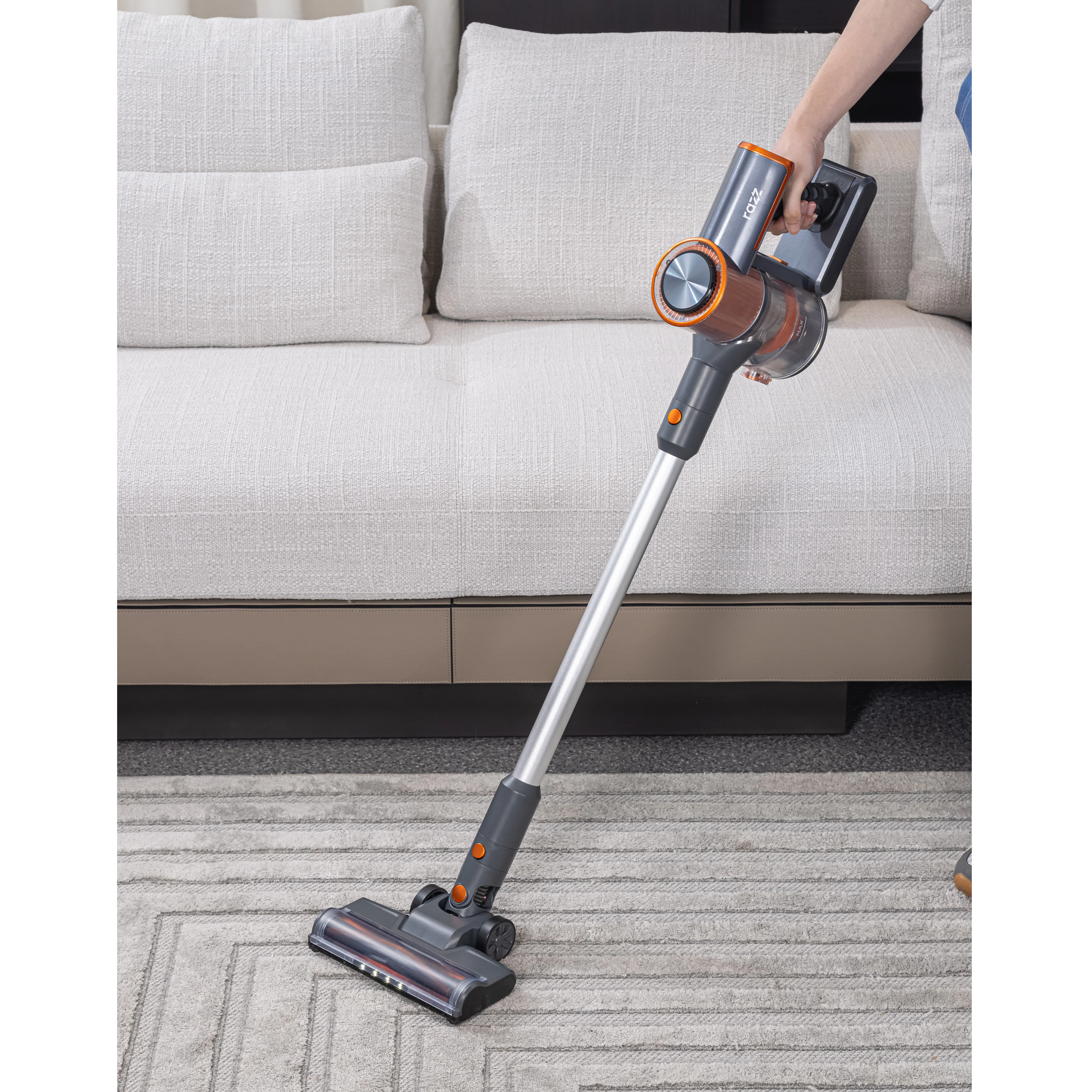 2 Speeds Hot Sell Handheld Vacuum Cleaner With Touch Screen Household Stick Vacuums Cleaner High Power Cordless Vacuum Cleaner
