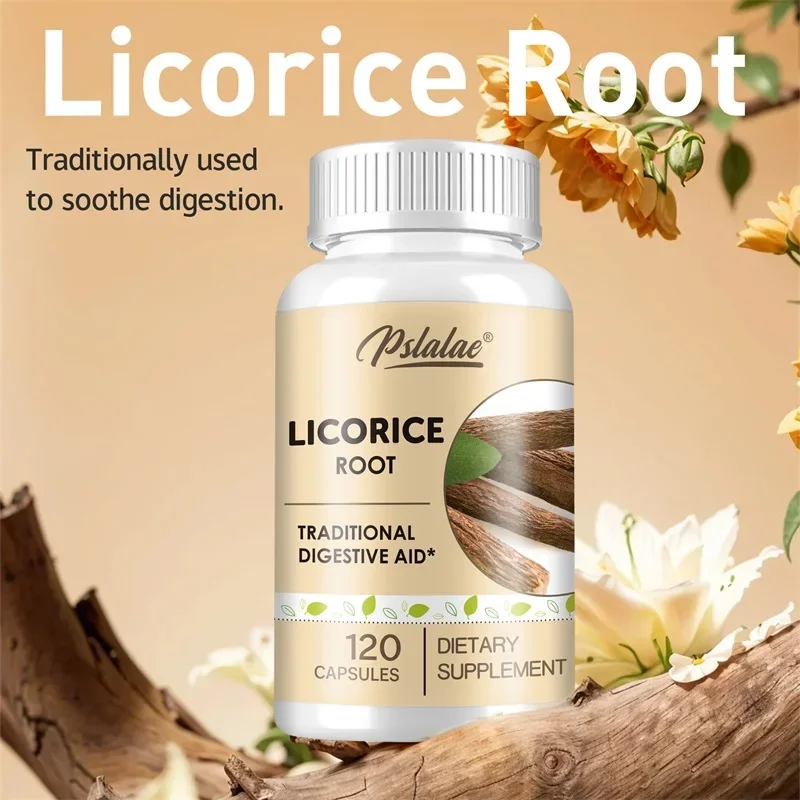 Licorice Root 900mg - Supports Digestive Health, Antioxidant - Non-GMO, Gluten-Free