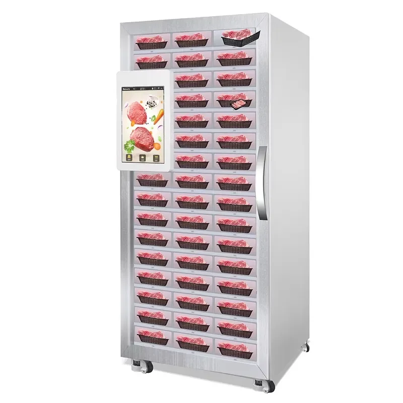 Smart Mini Vending Machine for Hotel BNB Apartment School Hospital Lockers Selling Snacks Drinks Food Toys