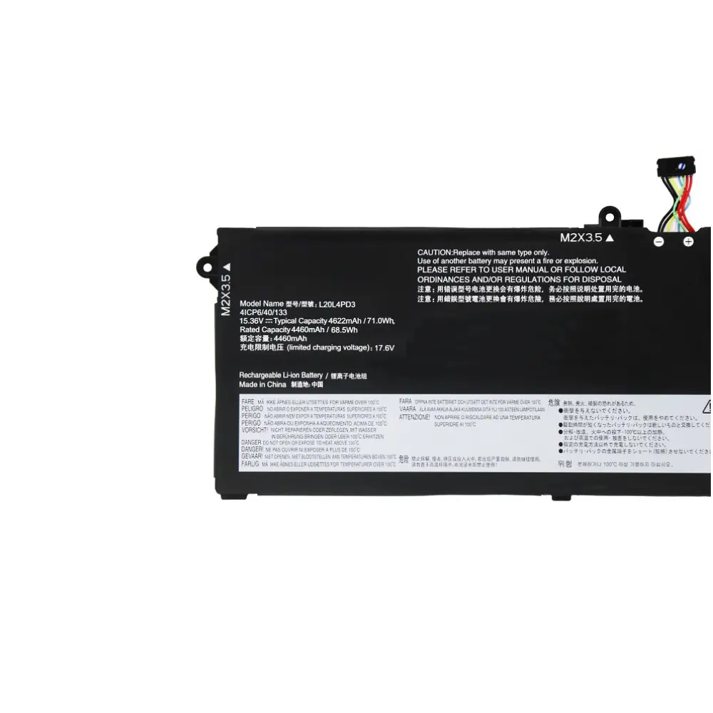 

L20M4PD3 L20L4PD3 Laptop Battery For Lenovo Legion S7 Slim 7 15ACH6 ​ThinkBook 16P Gen 2 / G3 ARH Series R9000X 2021R