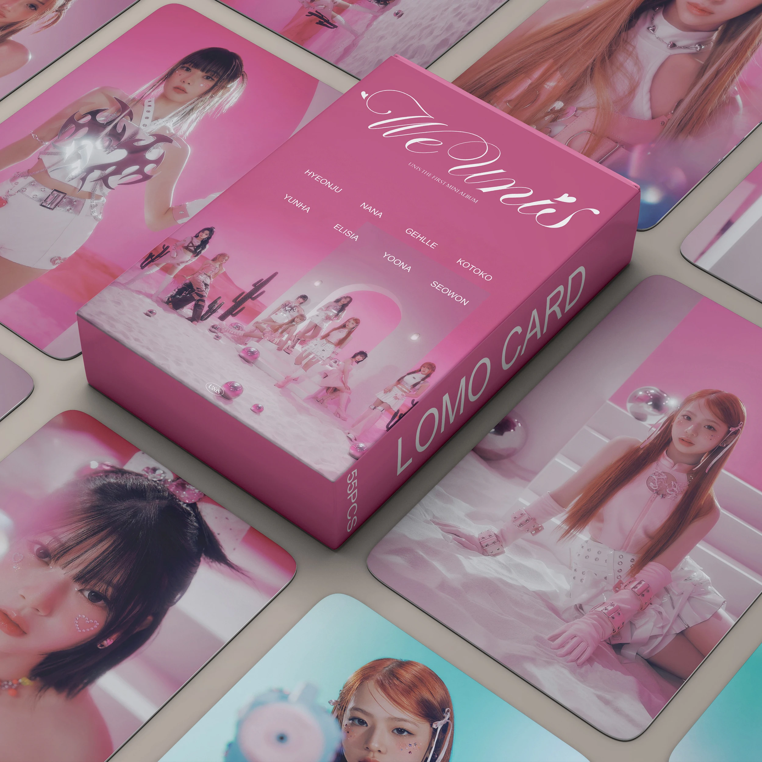 55 مجموعة كورية للأولاد والبنات ألبوم جديد مجموعة أغنية جديدة بطاقة منفردة مجموعة كبيرة