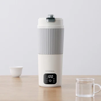 650ml Portable Electric Kettle Travel Boil Water Cup Thermo Pot Smart Teapot Temperature…