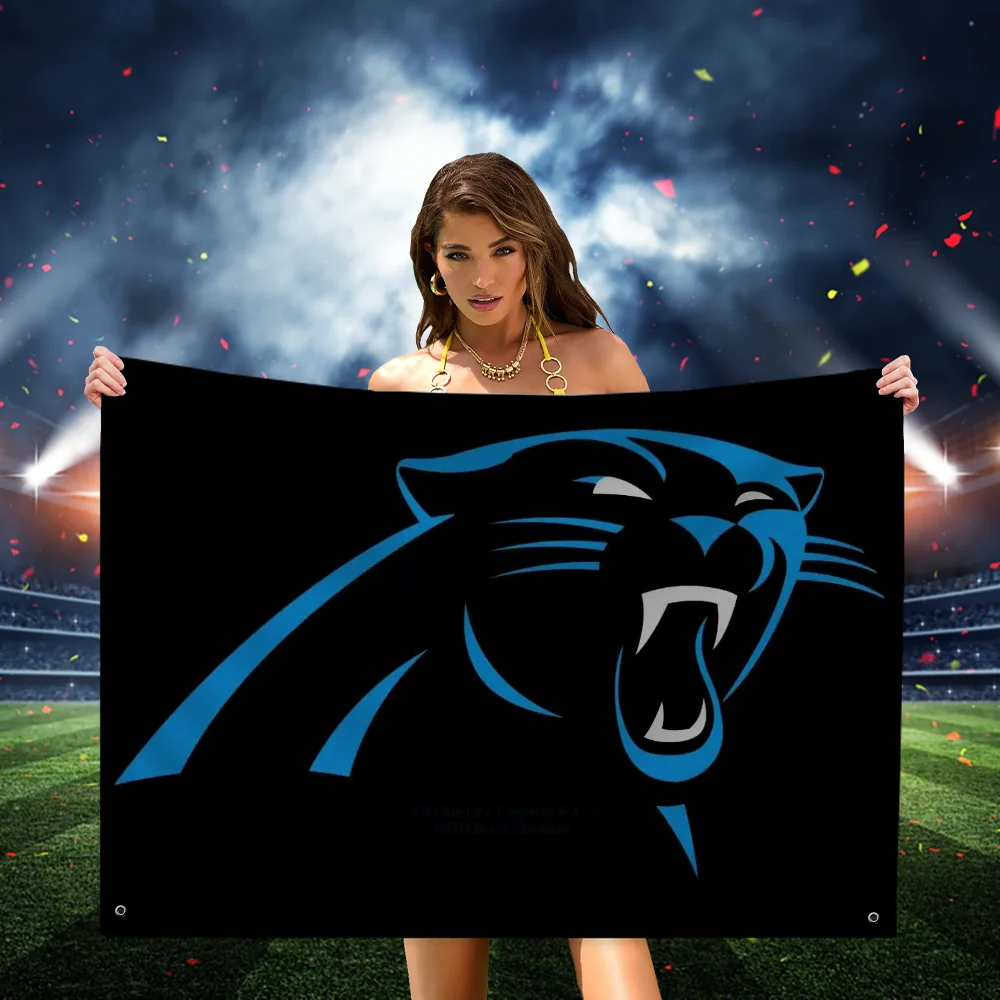 Hanging Flags Garden Flag Banner Small Hand-held Flag Room Decoration Fc Wall Decor Carolinas Panthers Deco Garage Outdoor Funny