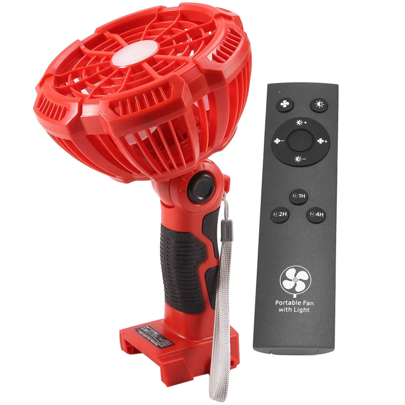 キャンプ用外部バッテリーファン14.4-20vバッテリーに適しています (c)