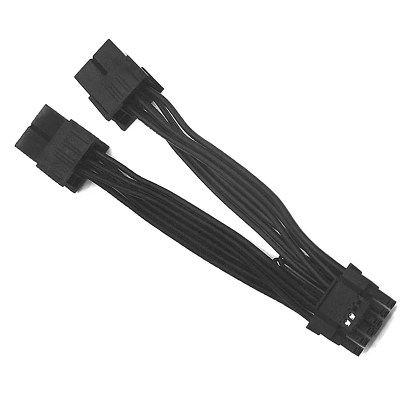 For GPU RTX4090 RTX4080 2X8pin Adapter Cable PCIE 5.0 Power Cable 12VHPWR Connector