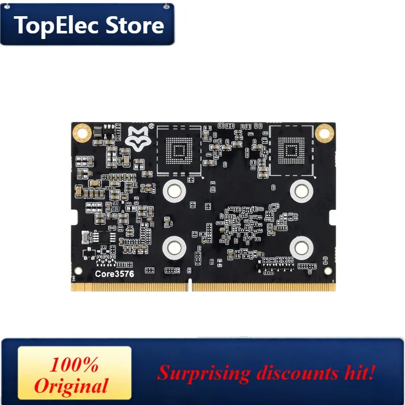 TopElec Luckfox Core3576 Module Rockchip RK3576 Octa-Core 2.2GHz Processor big.LITTLE Architecture 6 TOPS Computing Power NPU Op