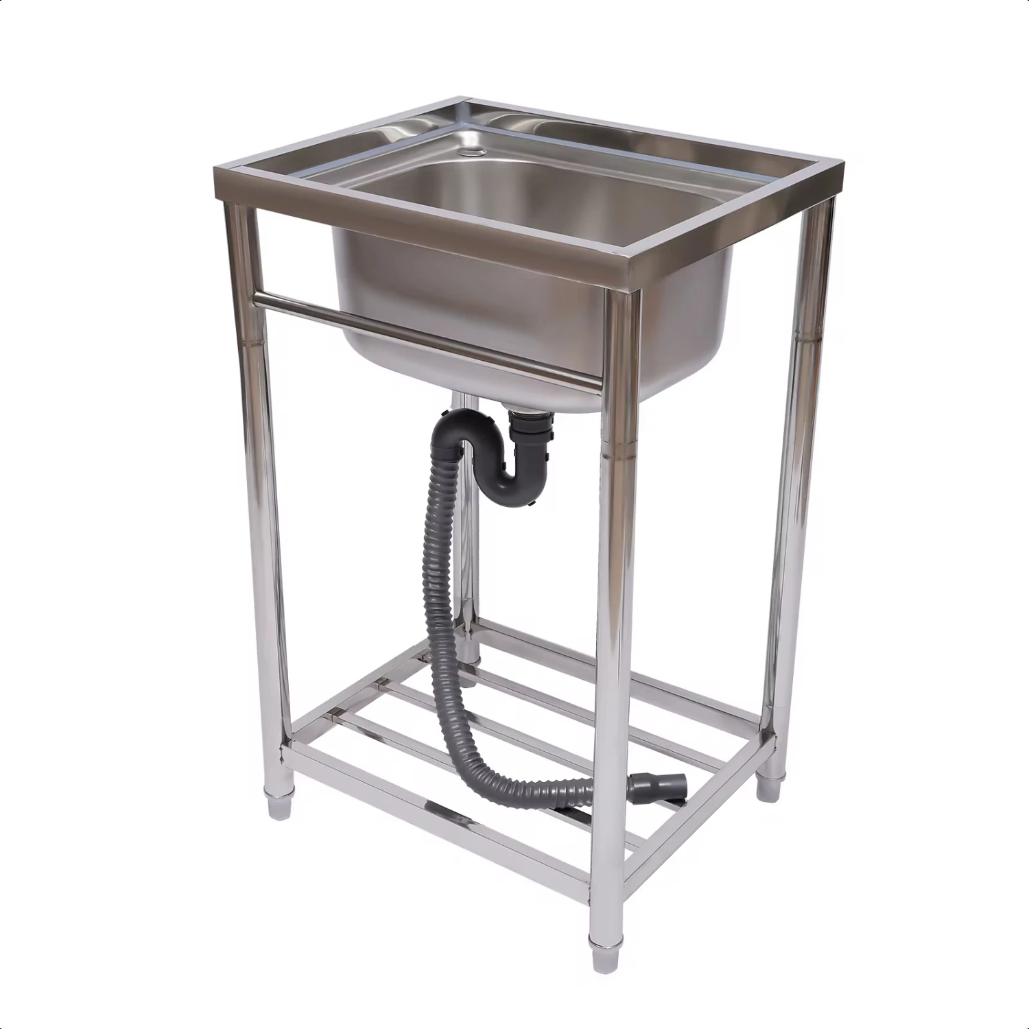 

Commercial Kitchen Utility & Prep Sink 1Compartment Single Bowl Stainless Steel