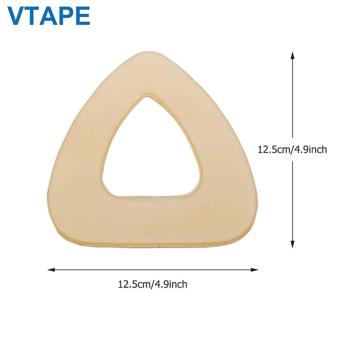 4 Pcs Soft, non-slip silicone nasal pads for CPAP masks. Improves the seal, comfort, and sleep quality