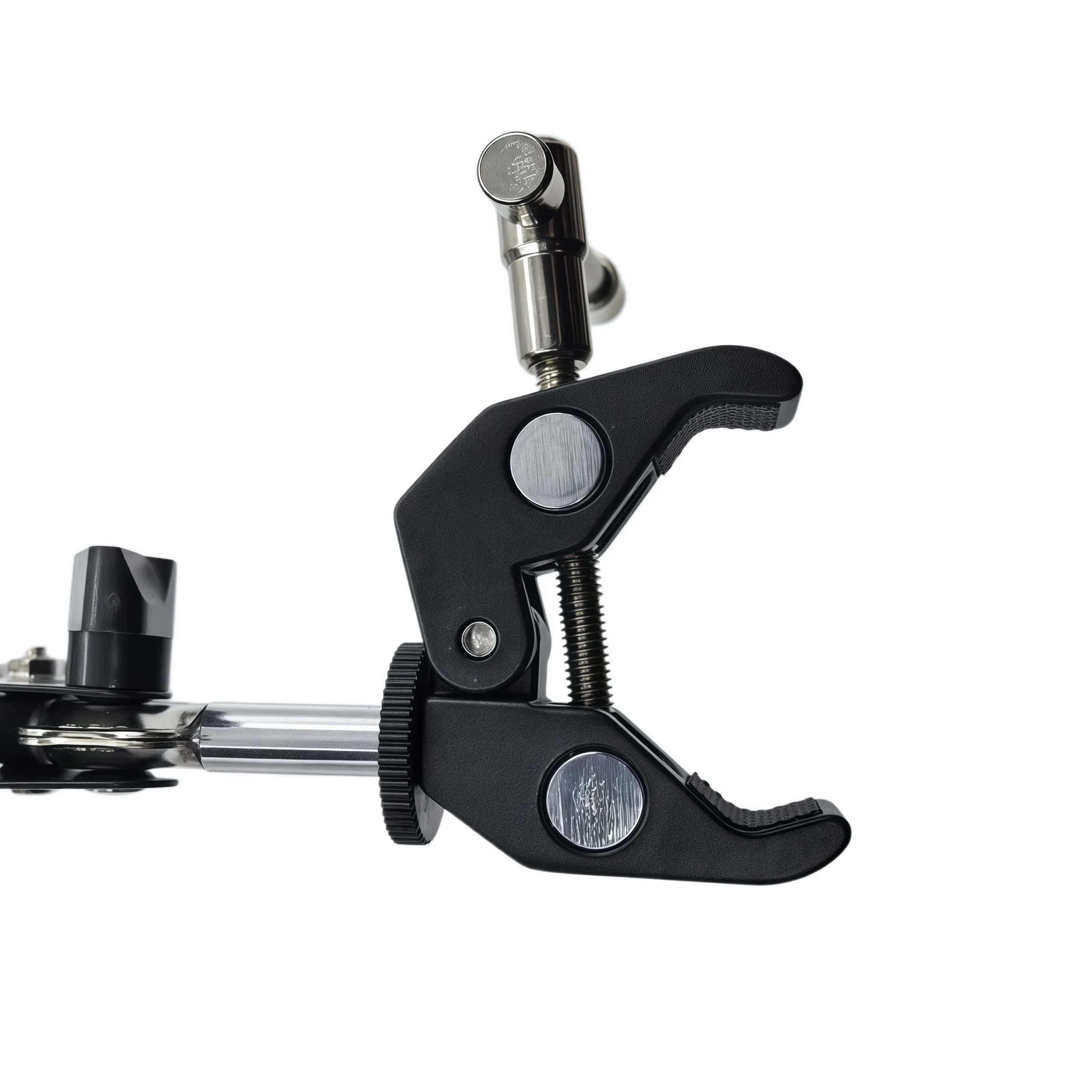 Universal 360 ° Verstellbarer Mikroskopständer mit 4kg Gewichtsbasis, Metallarmhalterung und 3 Klemmen - Dritte Hand für Lötarbeiten, Hitzebeständig – Detail 10
