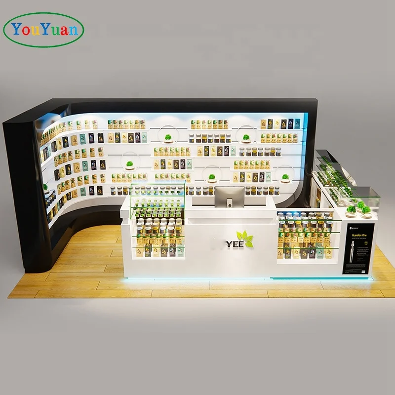 (customized)Wooden smoke shop display cigarettes rack display other commercial furniture