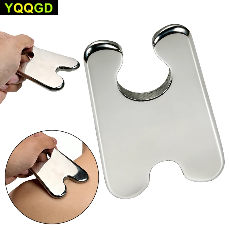 

1PCS Gua Sha Massage Tool Stainless Steel Gua Sha Scraping Massage Tools IASTM Tools Great Soft Tissue Mobilization Tool