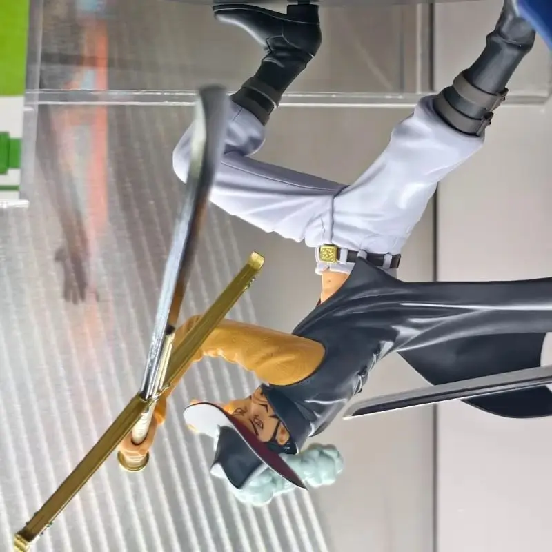 Bandai Banpresto One Piece Navigation King BATTLE RECORD COLLECTION Figurka Anime Eagle Eye Dracule Mihawk Model Lalka Ozdoby