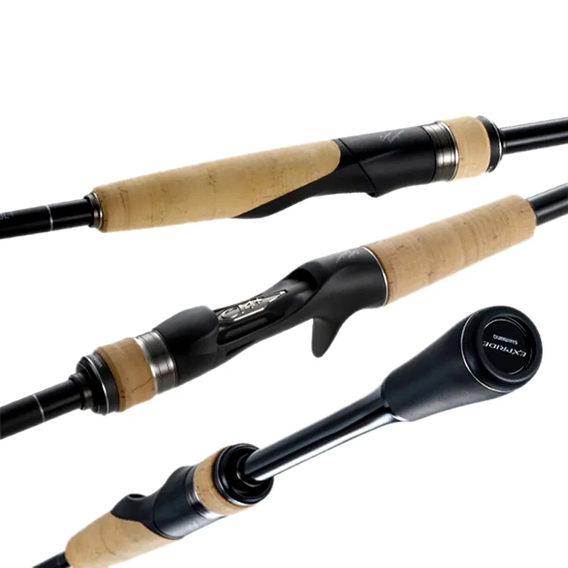 New EXP Expressions Casting Rod Lure with EXPRIDE Special Handle for Fish Perch Straight Fishing Gear