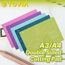 A3/A4 cutting mat, with graduations to prevent static electricity, suitable for work/DIY, simple isolation of workbench tools