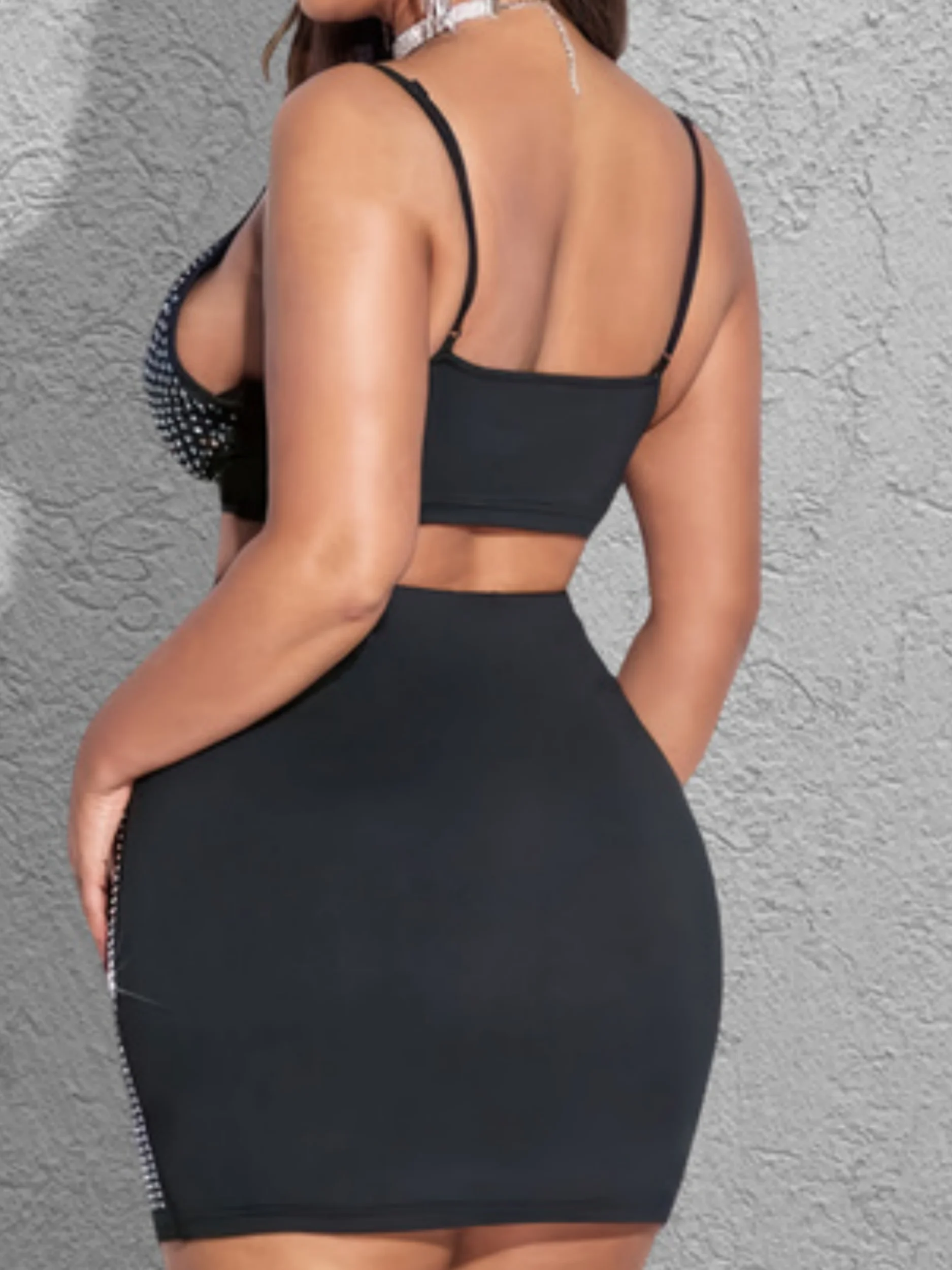 Haut bandeau décontracté à la mode, nouveau style, ensemble de tenue pour femmes de grande taille