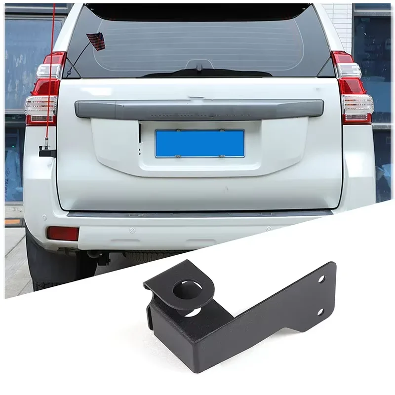 Car Tailgate Antenna Flagpole Bracket For Toyota Land Cruiser Prado FJ150 150 2010-2023 Antenna Flagpole Mounting Metal Base