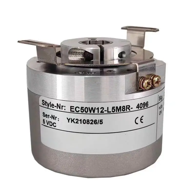 ELCO EC50W12-L5M8R-4096 Hollow Shaft Encoder W15 Rotating P6AR H6PR 4096 PPR