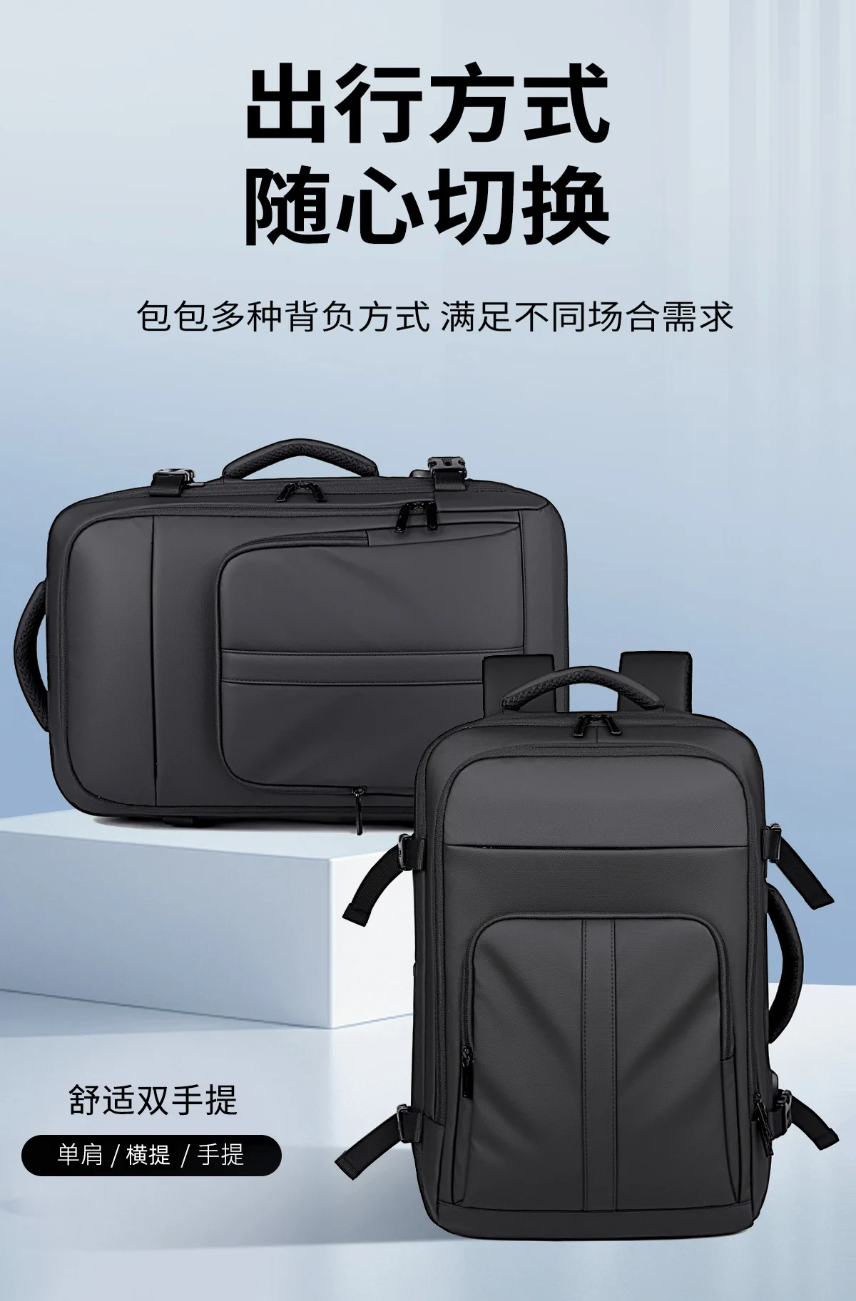Business Backpack for Men,Premium Commuter Travel Laptop Bag with Padded Computer Sleeve & Breathable Back Support for Office