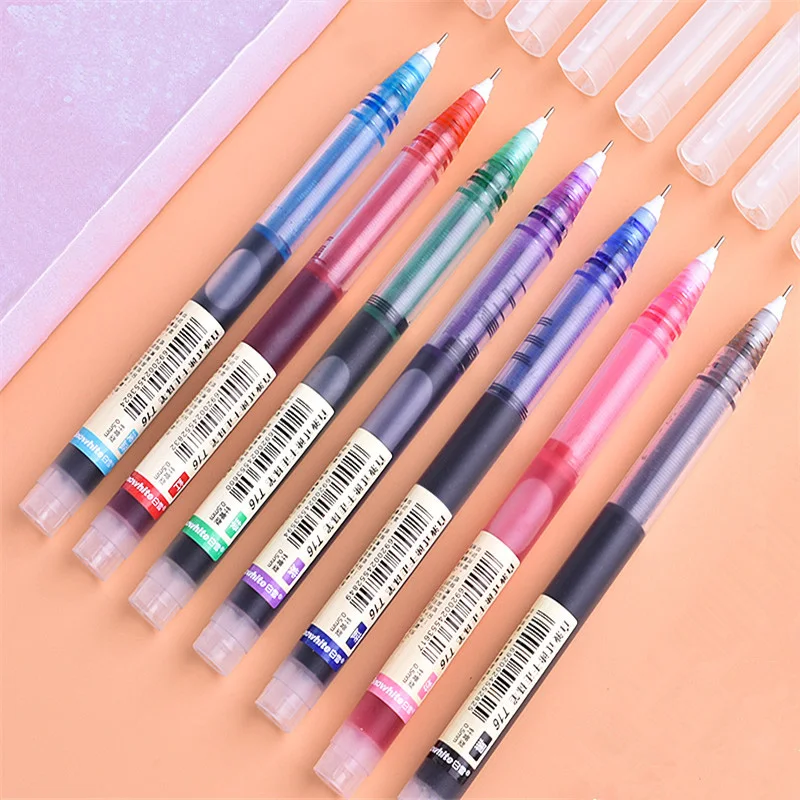 Luxury Quality T16 Colour Ink Fine Nib Gel Pen Business Office Student School Stationery Supplies  New