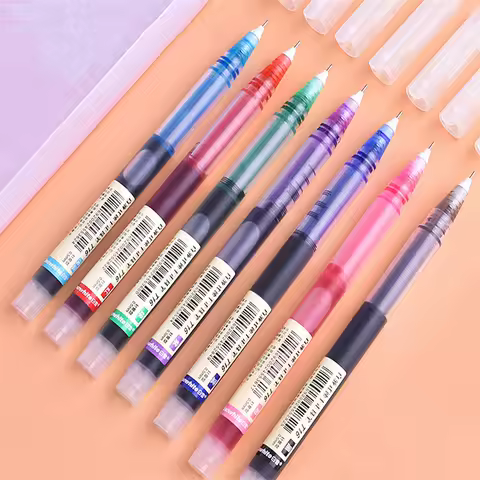 Luxury Quality T16 Colour Ink Fine Nib Gel Pen Business Office Student School Stationery Supplies  New