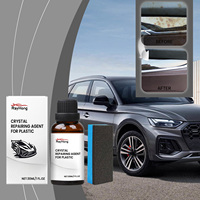Car Plastics Restorer Car Scratch Remover Refurbish Agent Automotive Interior Cleaning Plastic Automotive Polish Agent Kit