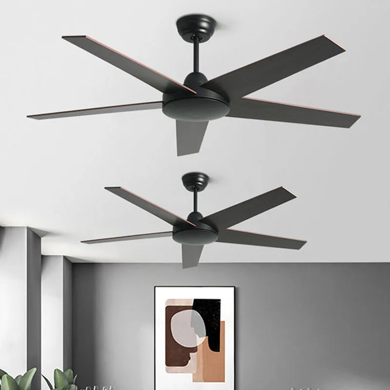 42/48 Inch European Vintage Ceiling Fans Industrial Wood Ceiling Fans Without Light Decorative Home Ceiling Fan