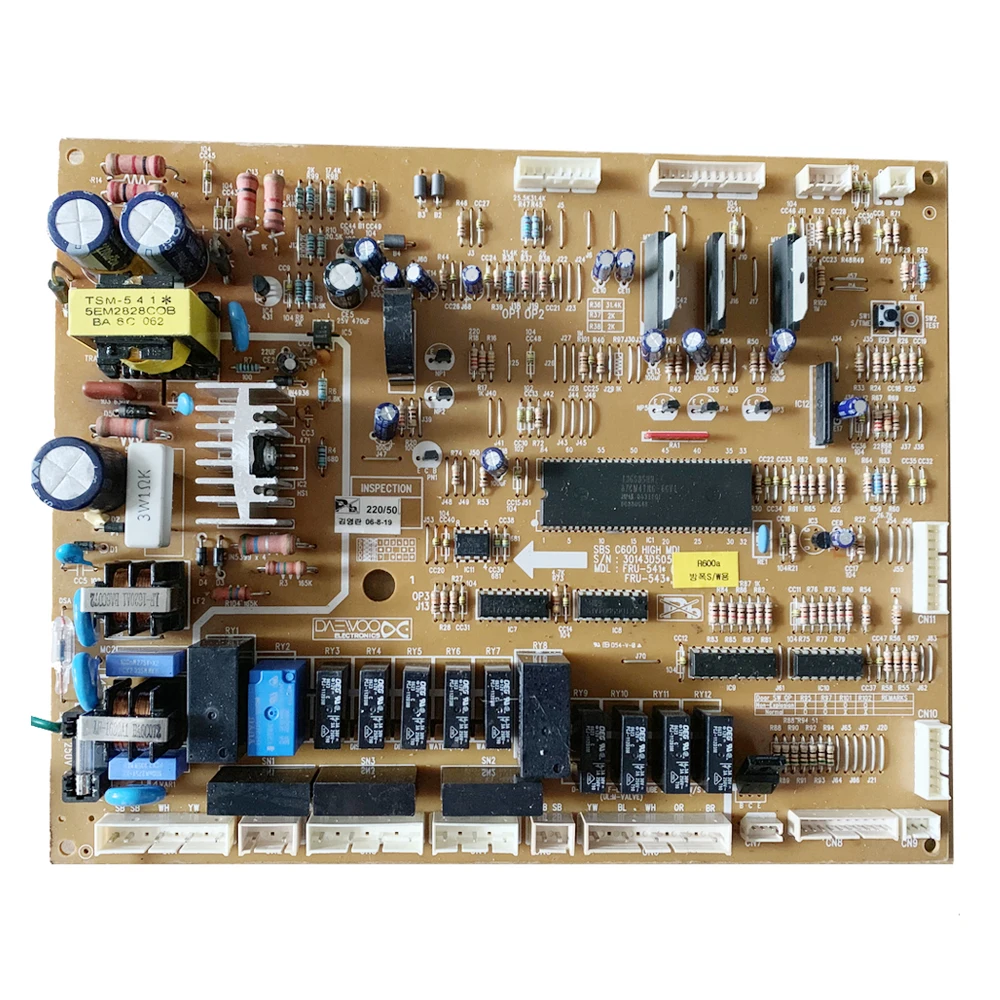 Scheda madre originale per scheda di controllo PCB del modulo di alimentazione del frigorifero FRU-541 FRU-543 30143D5050 30143D5051