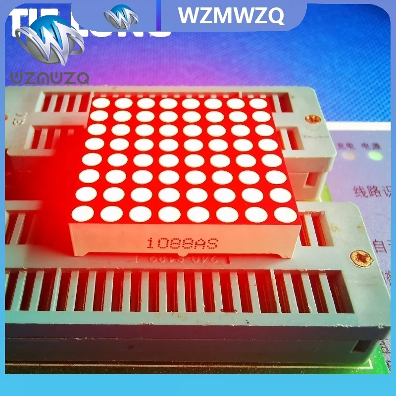 10 pcs 3MM 8*8 common negative red light reticular model 1088AS 1088BS network MAX7219 dedicated matrix common cathode / anode