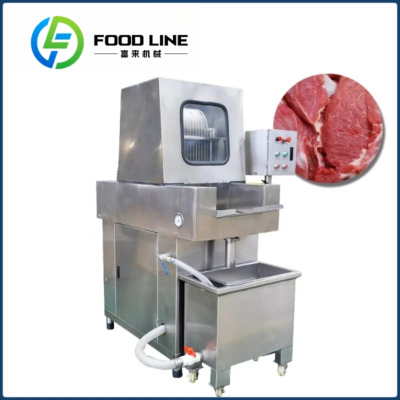 FL Customized Saline Injection with 48 Needles Industrial Meat Injector Meat Brining Machine