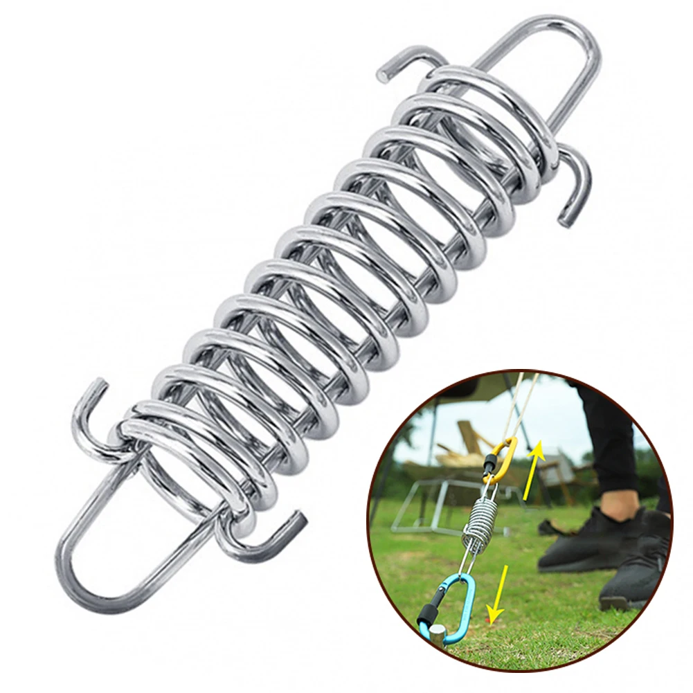 Boat Docking Spring Spring Buffer Corrosion-resistant Reduce Stress Crac Shock Absorber Silver Color Mooring Twists