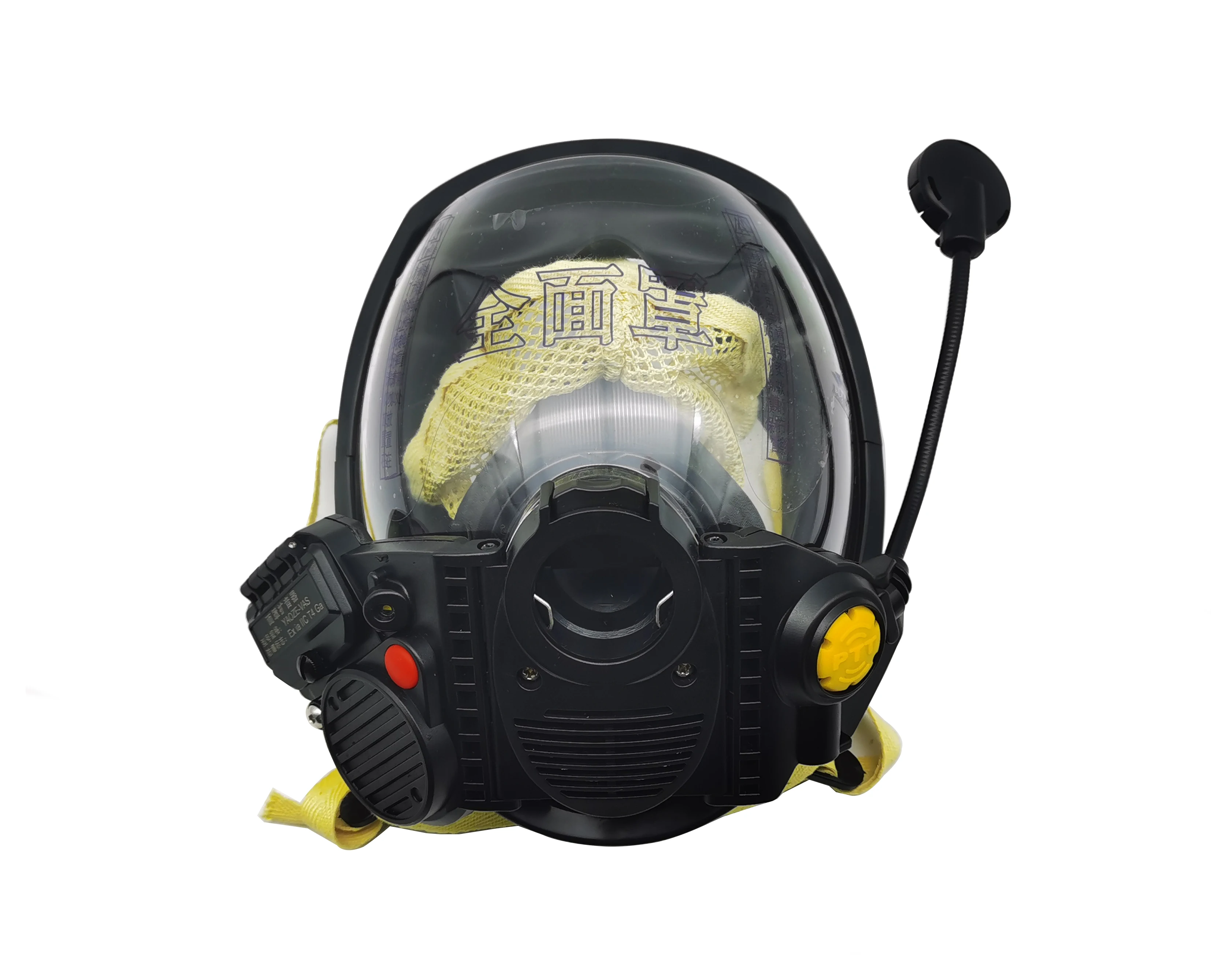 New SCBA Style Communication Full Face Gas Mask