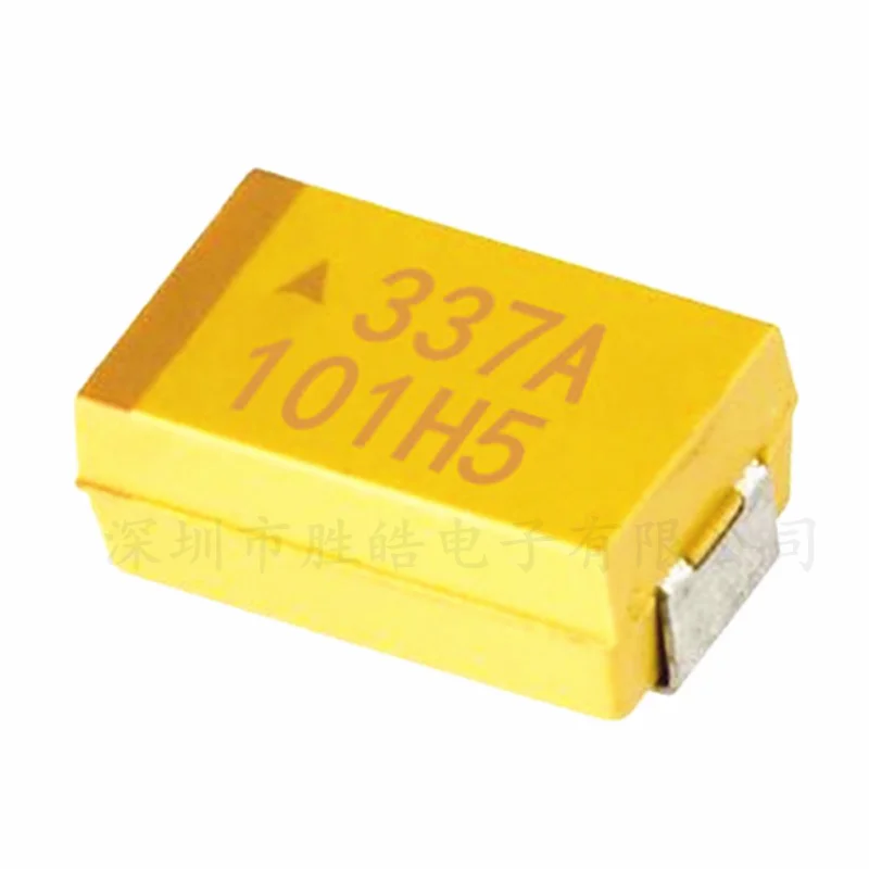 

Танталовый конденсатор SMD 7343 Тип: D 337 330 мкФ 10V 337A, Высококачественный чип, патч хорошего качества, новинка, 10 шт.