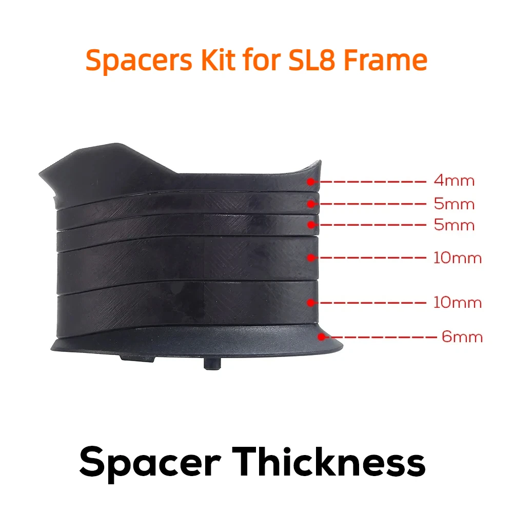 

5mm 10mm Headset Spacer for SL8 Frames Adapters and Base