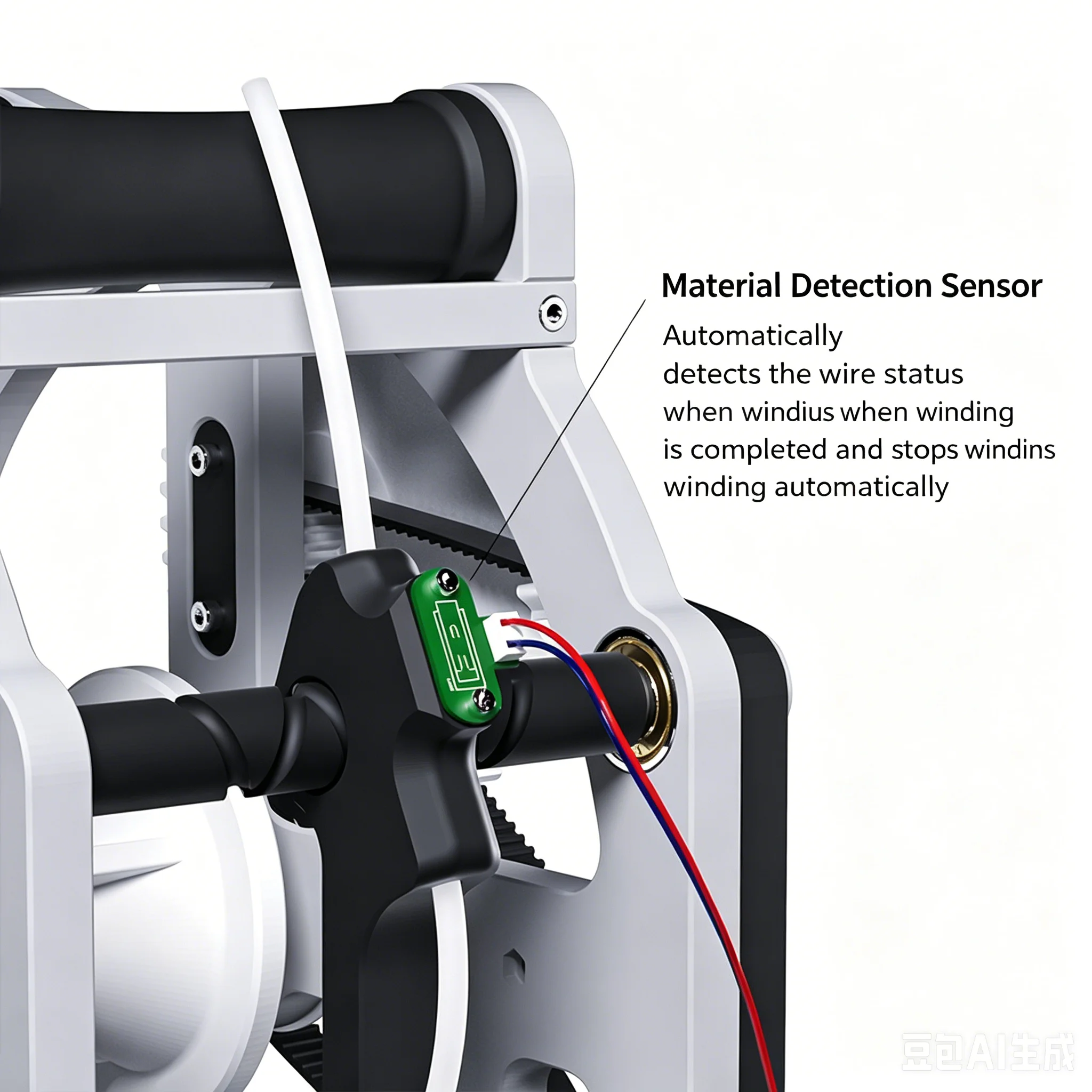 Smart Auto Stop Electric Winder Special For 3D Printing Filament Roll Intelligent Spool Winding Machine