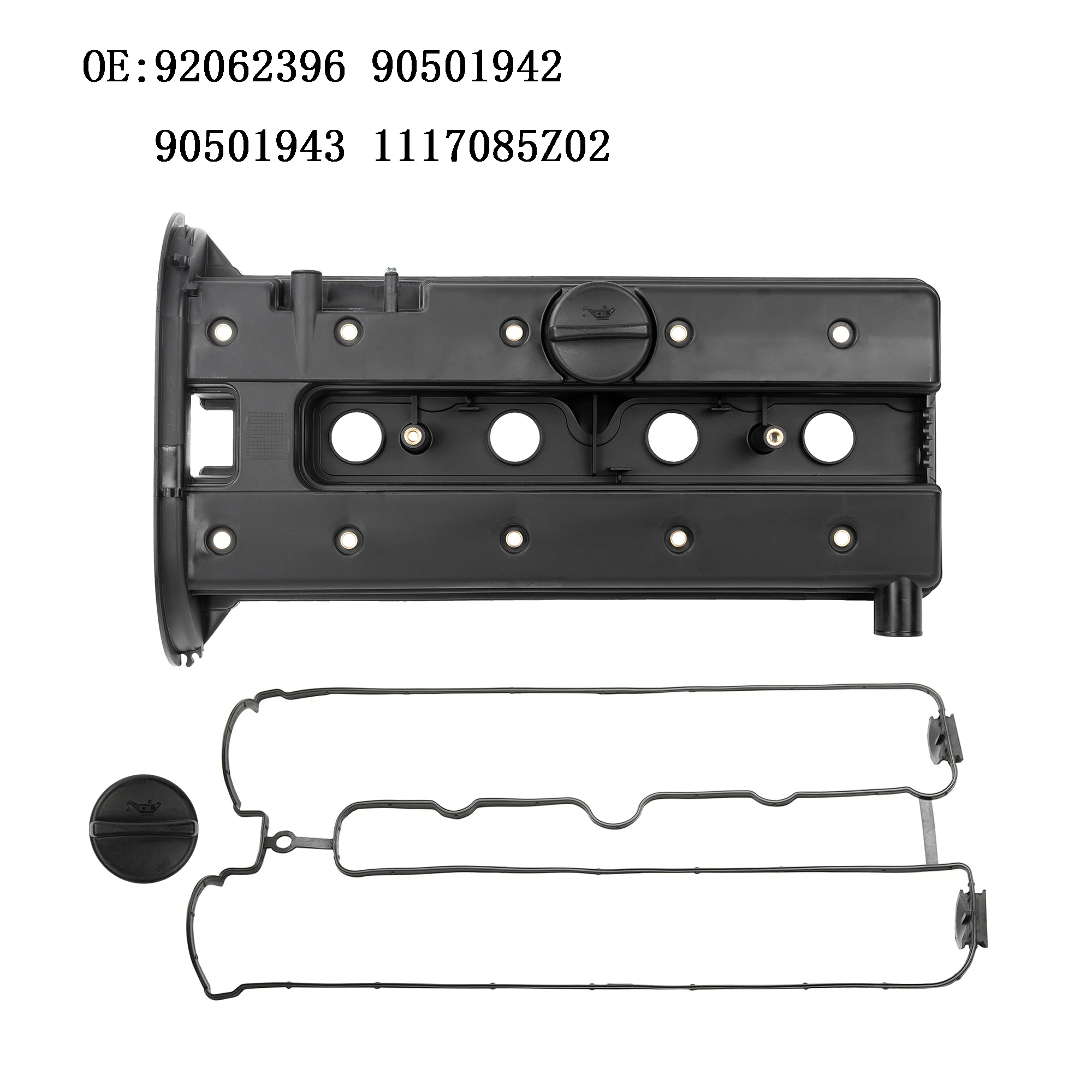 92062396 Plastic Engine Cylinder Head Valve Cover Chamber Suitable for Buick Regal 2.0 E.Xcelle 1.8 C.Hevrolet Epica 2.0 Opel