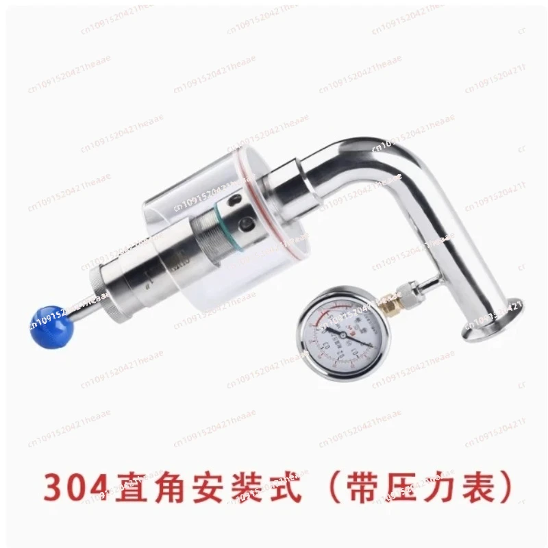 Suitable for pressure gauge and pressure relief valve304 stainless steel beer fermentation tank exhaust valve,