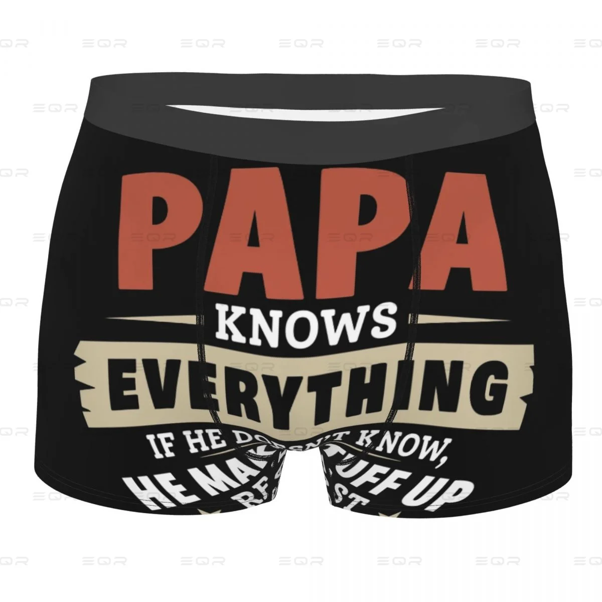 

If Dad Can't Fix It We're Screwed Men's Boxer Briefs,Highly Breathable Underwear,Top Quality 3D Print Shorts Gift Idea