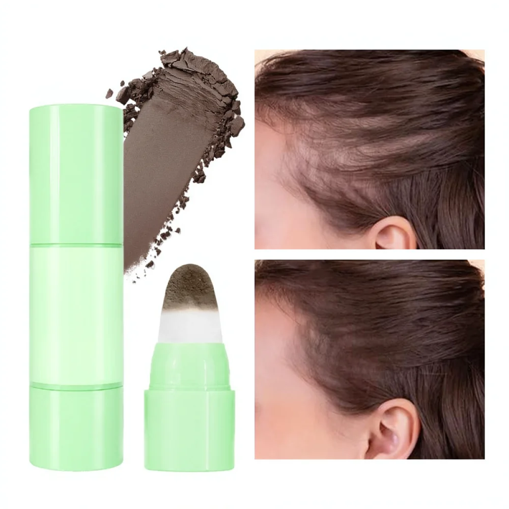 Professional Hairline Shadow Powder Stick For Veronni Cushion Hair Gap Concealer Makeup Waterproof Face Contouring