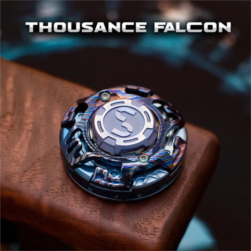 METILIS Thousance Falcon Fidget Spinner Oryginalne Projekty Gadżety Redukujące Lęk Spinner do Fidgetowania Akcesoria na Biurko