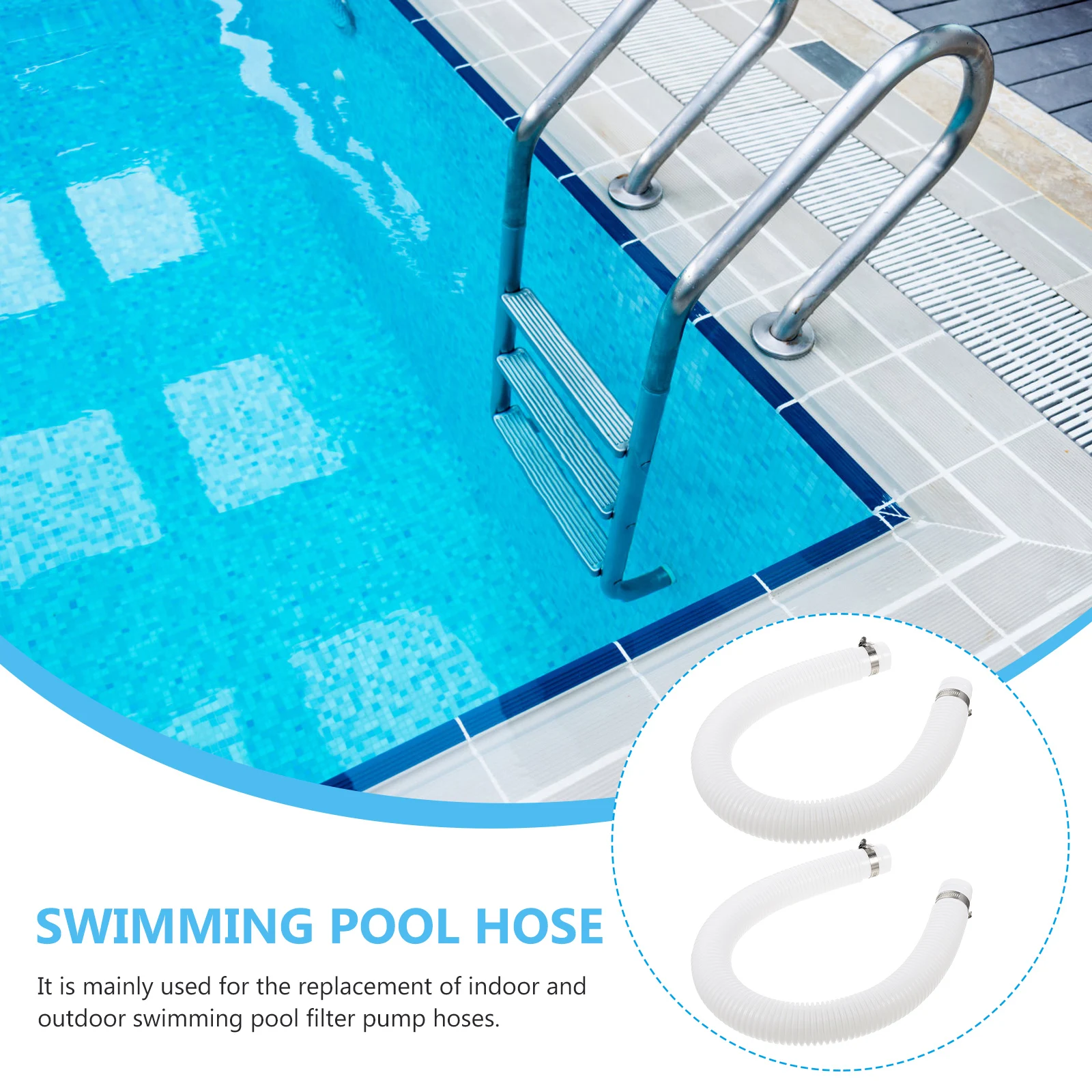 

1 pcs Replacement for Hot Spring Swimming Pump 300 330 530 1000 Gallons Flexible Filter Pipe Accessories Replacement