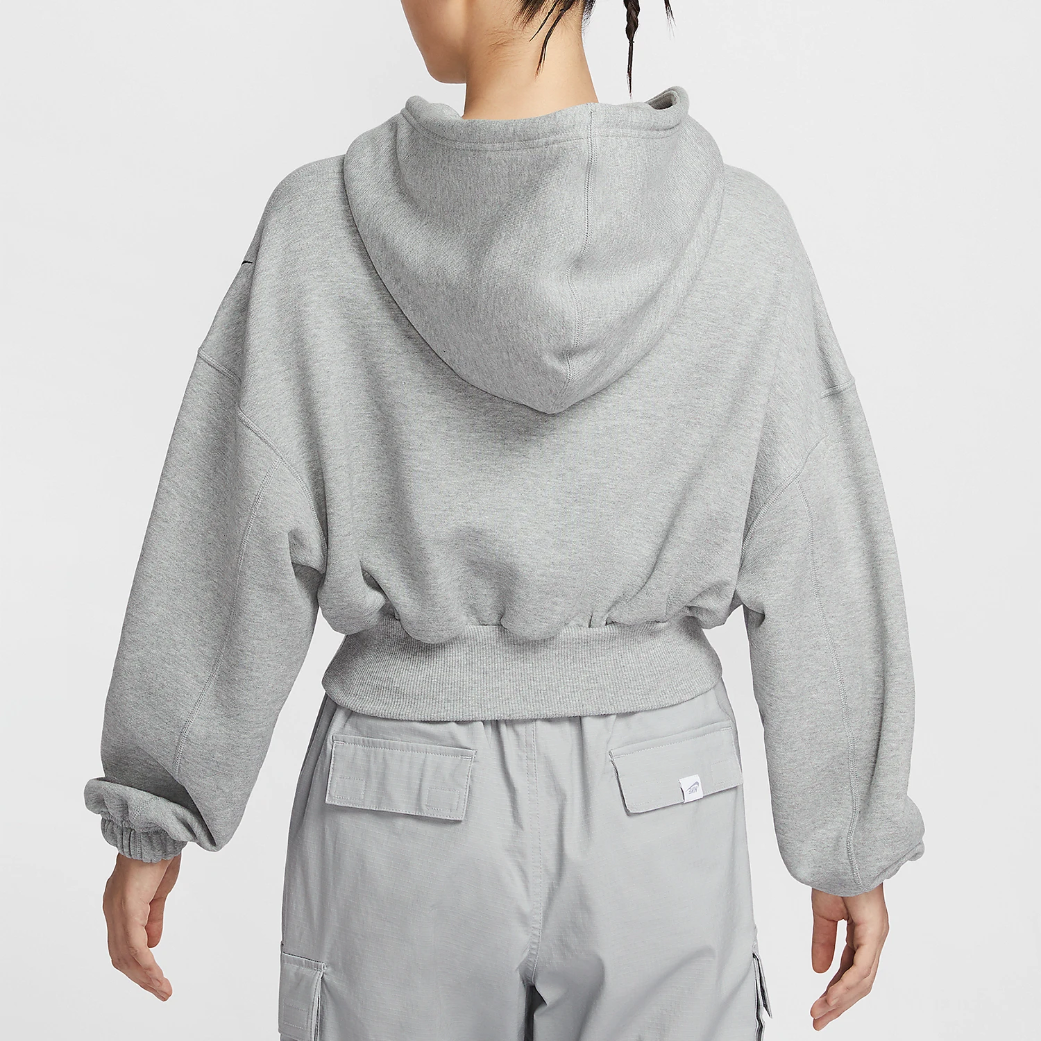 Nike Official Genuine Sportswear Women's Short French Terry Sweatshirt FV7778-063